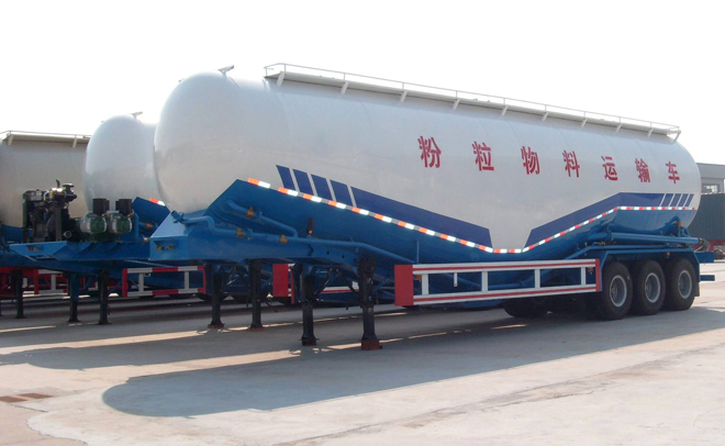 粉粒物料运输车（单机罐）